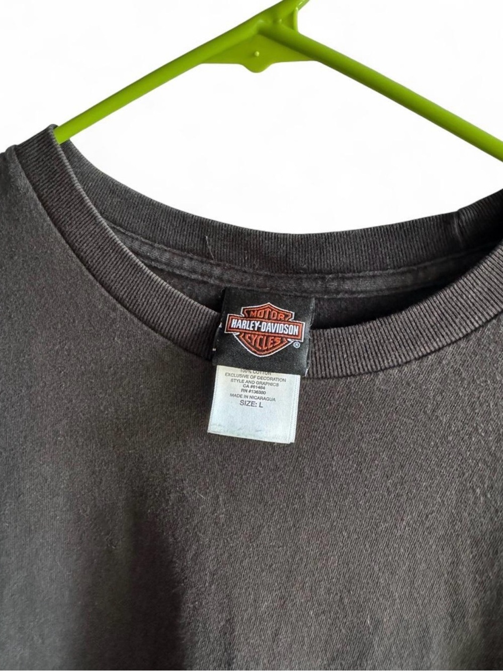 Harley-Davidson Men’s Charcoal Gray Short Sleeve Tee